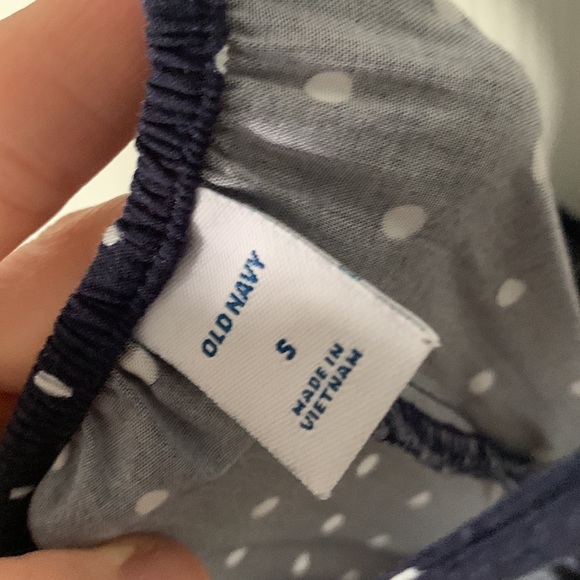 Classic Navy Polka Dot Maxi Sundress from Old Navy Women’s Size Small - Picture 4 of 4